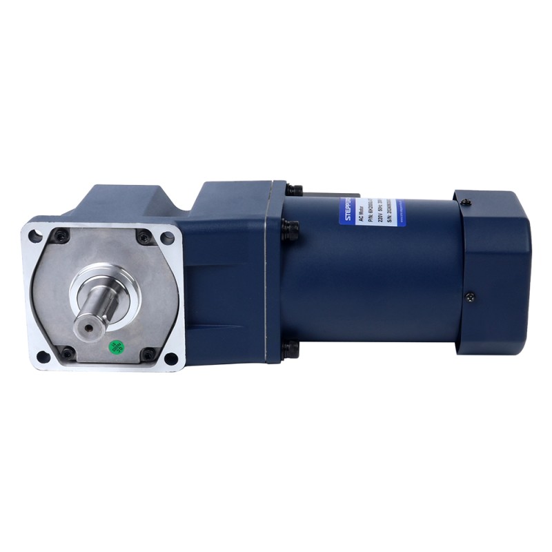200W 220/380VAC 60,00Nm(8496,70oz.in) Motor de inducción de CA trifásico eje chavetero caja cambios en ángulo recto