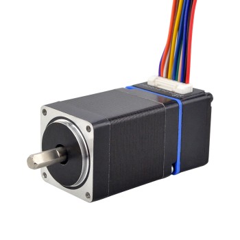 Serie ESS 7.4Ncm(10.48oz.in) Nema 11 Motor paso a paso integrado RS-485 24VDC 5000CPR