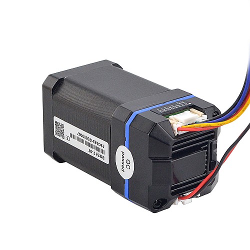 Serie ESS 0.60Nm(85oz.in) Nema 17 Servomotor de circuito cerrado integrado 24-36VDC 1000CPR Serie ESS 0.60Nm(85oz.in) Nema 17 Servomotor de circuito cerrado integrado 24-36VDC 1000CPR