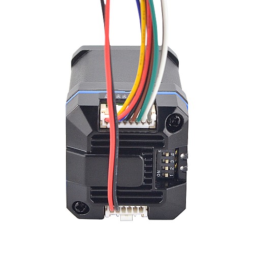 Serie ESS 0.60Nm(85oz.in) Nema 17 Servomotor de circuito cerrado integrado 24-36VDC 1000CPR Serie ESS 0.60Nm(85oz.in) Nema 17 Servomotor de circuito cerrado integrado 24-36VDC 1000CPR