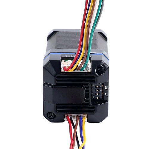 Serie ESS 0,72Nm(101,96oz.in) Nema 17 Motor paso a paso servo integrado RS485 de lazo cerrado 24VDC 1000CPR - ESS17-RS07 | StepperOnline Serie ESS 0,72Nm(101,96oz.in) Nema 17 Motor paso a paso servo integrado RS485 de lazo cerrado 24VDC 1000CPR - ESS17-RS07 | StepperOnline