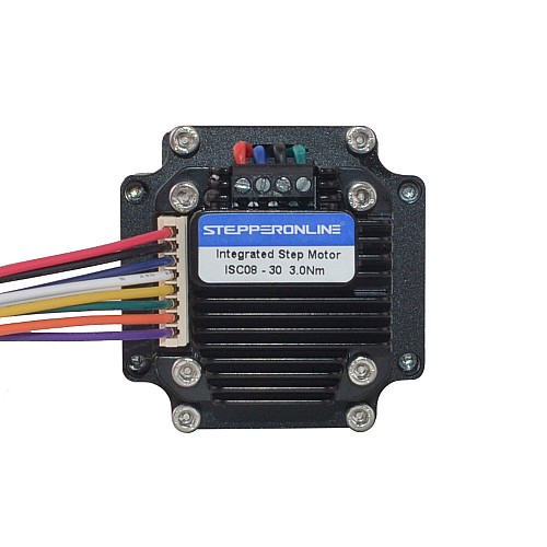 Motor integrado Nema 23 300Ncm(424.83oz.in) con controlador ISC08 12-38VDC Motor integrado Nema 23 300Ncm(424.83oz.in) con controlador ISC08 12-38VDC