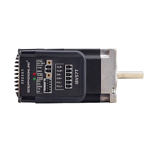 Servomotor fácil integrado NEMA 23 90W  3000rpm 0.3Nm(42.49oz.in) 20-50VDC Servomotor DC sin escobillas