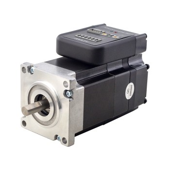 NEMA 23 Easy Servomotor integrado 90W  3000rpm 0.3Nm(42.49oz.in) 20-50VDC Servomotor - Eje corto