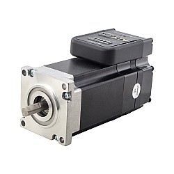 NEMA 23 Easy Servomotor integrado 130W  3000rpm 0.45Nm(63.73oz.in) 20-50VDC Servomotor - Eje corto