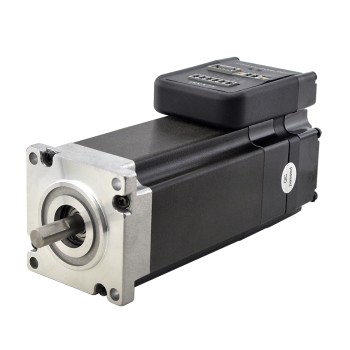 Servomotor Easy integrado NEMA 23 180W 3000rpm 0.6Nm(84.98oz.in) 20-50VDC Servomotor - Eje corto