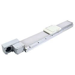 Serie LA12 Accionamiento por Correa  máxima horizontal 25kg Carrera 500mm para motor servo