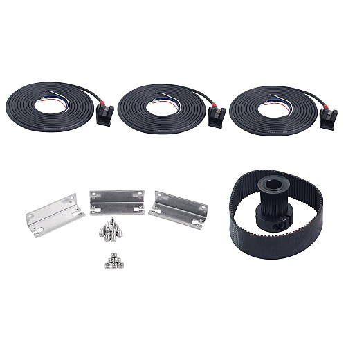 Serie LA12 Accionamiento por Correa máxima horizontal 25kg Carrera 500mm para motor servo - LA12-60LL40S3-500 | StepperOnline Serie LA12 Accionamiento por Correa máxima horizontal 25kg Carrera 500mm para motor servo - LA12-60LL40S3-500 | StepperOnline