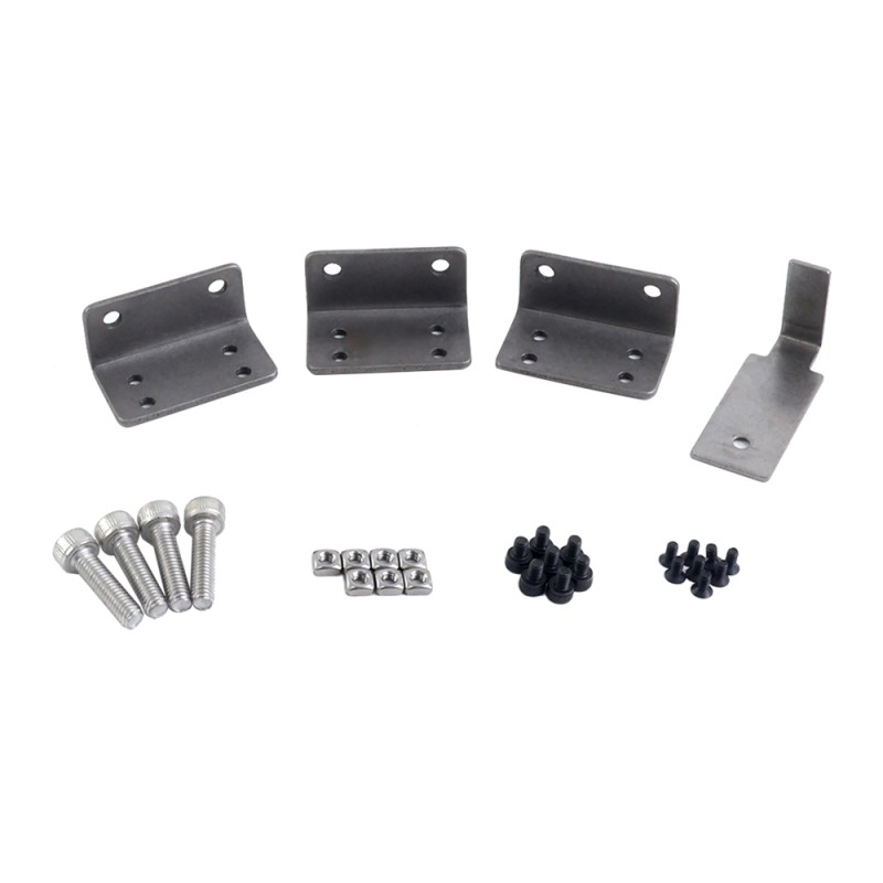 Módulo lineal con accionamiento de tornillo de bolas serie LK2A60 Carga útil máx. horizontal/vertical 30kg/10kg Carrera 110mm - LK2A60-23DL100-110 | StepperOnline