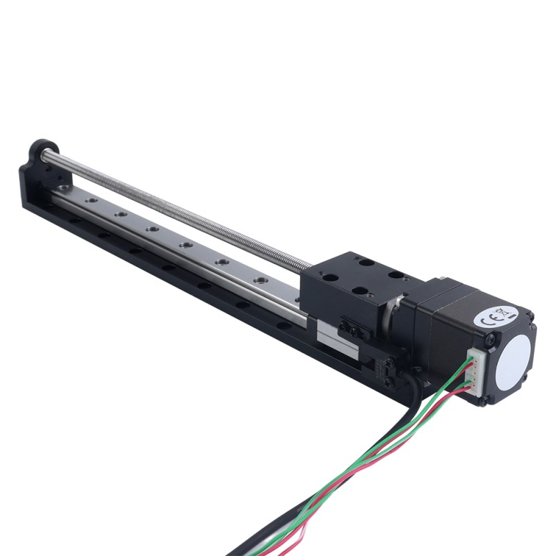 Actuador lineal de husillo de bolas con motorNema 8 1.0A Carrera 200mm 0.05Nm(7.08oz.in) Paso 1mm(0.03937) - LMD11S13BSM10-200 | StepperOnline
