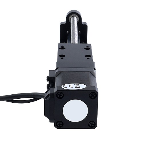 Actuador lineal de husillo de tornillo con motor paso a paso Nema 14 1,5A Carrera 120mm 0,2Nm(28,32oz-in) Paso 2mm(0,0787") con sensor - LMD14S18BAB15-120 | StepperOnline