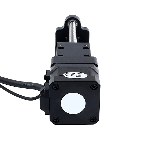 Actuador lineal de husillo de bolas con motor paso a paso Nema 17 1,5A Carrera 80mm 0,25Nm(35,40oz-in) Paso 2mm(0,0787") con sensor - LMD17S13B2B15-080 | StepperOnline