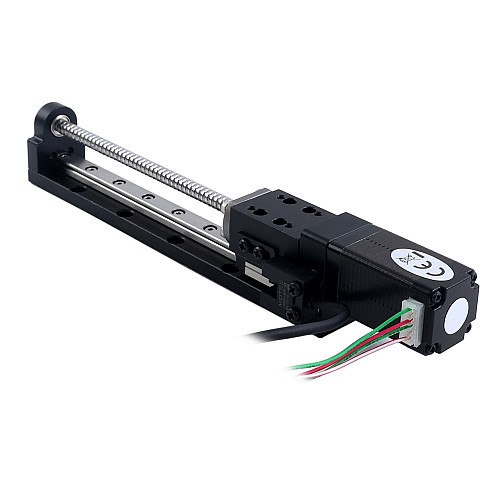 Actuador lineal de husillo de bolas con motorNema 8 0.5A Carrera 90mm 0.02Nm(2.83oz.in) Paso 2mm(0.07874) - LMD8S15BAA05-090 | StepperOnline