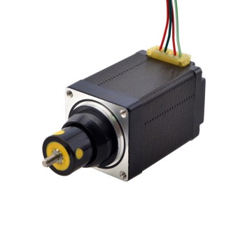 Motor lineal Acme cautivo NEMA 11 1.0A 46mm Cable de tornillo de pila 2.54mm(0.1") Recorrido 12.7mm