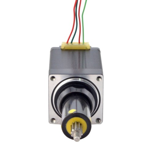 Motor lineal Acme cautivo NEMA 11 1.0A 46mm Cable de tornillo de pila 2.54mm(0.1") Recorrido 25.4mm