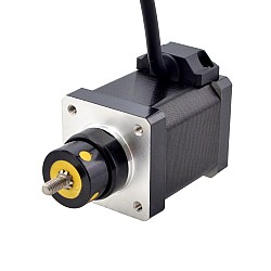 Motor lineal Acme cautivo NEMA 14, 1,5A, 47mm, tornillo de pila, plomo, 2,54mm(0,1"), recorrido de 12,7mm