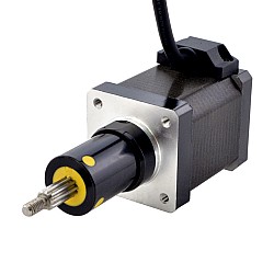 Motor lineal Acme cautivo NEMA 14 1.5A 47mm Cable de tornillo de pila 2.54mm(0.1") Recorrido 25.4mm
