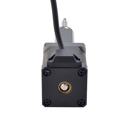 Motor lineal Acme cautivo NEMA 14, 1,5A, 47mm, tornillo de pila, plomo, 6,35mm(0,25), recorrido de 50,8mm Motor lineal Acme cautivo NEMA 14, 1,5A, 47mm, tornillo de pila, plomo, 6,35mm(0,25), recorrido de 50,8mm