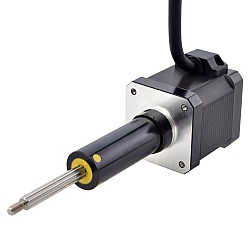 Motor lineal Acme cautivo NEMA 17, 2,5A, 48mm, tornillo de pila, plomo, 6,35mm(0,25"), recorrido de 50,8mm