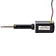 Motor lineal Acme cautivo NEMA 8 0.5A 38.2mm Cable de tornillo de pila 2mm(0.07874") Recorrido 38.1mm