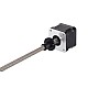 Nema 17 Pila externa de 34mm Cable de 0,4A 8mm(0,31496") Longitud 200mm - 17E13S0404MB-200RS | StepperOnline