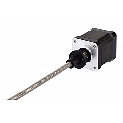 Nema 17 Pila externa de 48mm Cable de 1,68A 8mm(0,31496") Longitud 200mm