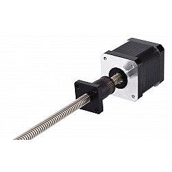 Tuerca de tornillo antiretroceso Nema 17 Motor lineal 2mm(0.07874 ")plomo con tornillo