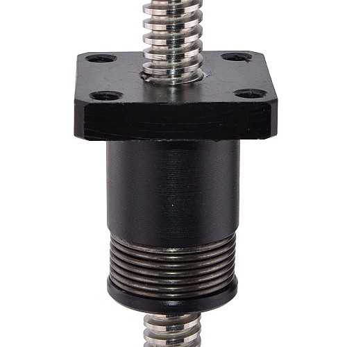 Tornillo antiretroceso Tuerca Nema 17 Externo 48mm Pila 1,68A Plomo 2mm(0,07874) Longitud 330mm Tornillo antiretroceso Tuerca Nema 17 Externo 48mm Pila 1,68A Plomo 2mm(0,07874) Longitud 330mm