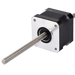 Nema 17 No cautivo Pila de 34mm Cable de 0,84A 2mm(0,07874") Longitud 200mm