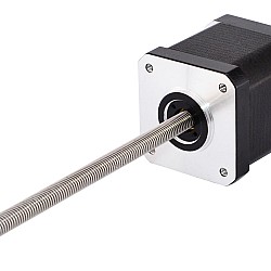 Nema 17 No cautivo Pila de 48mm 1,68A Cable 2mm(0,07874") Longitud 200mm