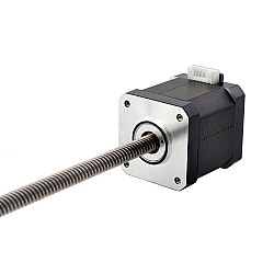 Nema 17 No cautivo 44Ncm (62.31oz.in) Pila de 48mm 1,68A Cable 8mm(0,31496") Longitud 200mm