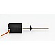 Nema 11 Pila externa de 51mm Cable de 0,67A 2mm(0,07874) Longitud 100mm