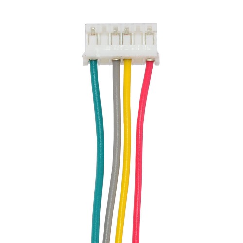 Nema 17 Pila externa de 34mm Cable de 0,4A 8mm(0,31496") Longitud 200mm - 17E13S0404MB-200RS | StepperOnline