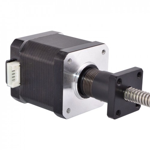 Tuerca de tornillo antiretroceso Nema 17 Motor lineal 2mm(0.07874 )plomo con tornillo