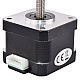 Nema 17 No cautivo Pila de 34mm Cable de 0,4A 2mm(0,07874) Longitud 150mm Nema 17 No cautivo Pila de 34mm Cable de 0,4A 2mm(0,07874) Longitud 150mm