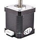 Nema 17 No cautivo Pila de 48mm 1,68A Cable 2mm(0,07874) Longitud 200mm