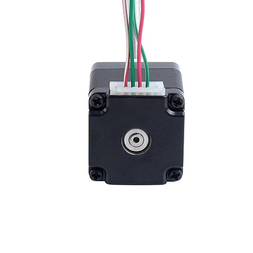 Motor paso a paso lineal externo NEMA 11 con rosca Acme 0,42A 32mm de apilamiento, paso de tornillo 1,27mm (0,05"), longitud del husillo 150mm - 11E13S0424FD4-150RS | StepperOnline