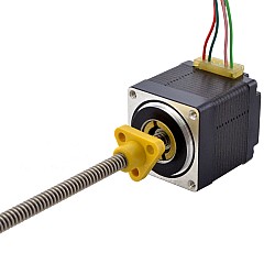 Motor lineal Acme externo NEMA 11 1.0A 32,2mm Cable de tornillo de pila 1,27mm(0,05")