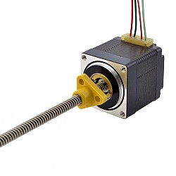 Motor lineal Acme externo NEMA 11 1.0A 32,2mm Cable de tornillo de pila 2,54mm(0,1")