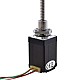 Motor lineal con tornillo de bola externo NEMA 11 1.0A 46mm Cable de tornillo de pila 2mm(0.07874")