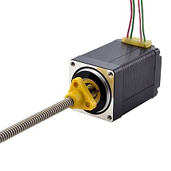 Motor lineal Acme externo NEMA 11 1.0A 46mm Cable de tornillo de pila 1.27mm(0.05")