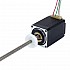 Motor paso a paso lineal Acme externo NEMA 11 1.0A 46mm Cable de tornillo de pila 2,54mm (0,1") Longitud del cable 250mm