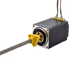 CN en oferta - Motor lineal Acme externo NEMA 11 1.0A 46mm Cable de tornillo de pila 10.16mm(0.4")
