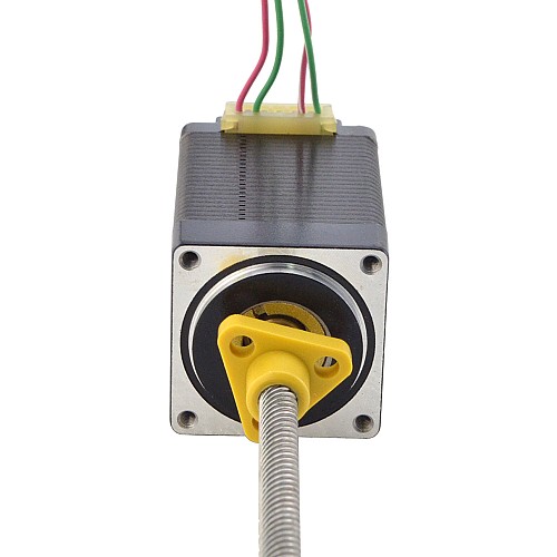 CN en oferta - Motor lineal Acme externo NEMA 11 1.0A 46mm Cable de tornillo de pila 10.16mm(0.4") CN en oferta - Motor lineal Acme externo NEMA 11 1.0A 46mm Cable de tornillo de pila 10.16mm(0.4")