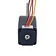 Nema 11 Pila externa de 51mm Cable de 0,67A 0,635mm(0.025") Longitud 100mm - 11E20S0674ED4-100RS | StepperOnline