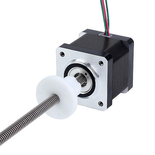 Nema 14 Apilamiento externo 34mm 0,57A Cable 2,4384mm(0,096") Longitud 150mm - 14E13S0574JE4-150RS | StepperOnline Nema 14 Apilamiento externo 34mm 0,57A Cable 2,4384mm(0,096") Longitud 150mm - 14E13S0574JE4-150RS | StepperOnline