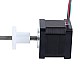 Nema 14 Apilamiento externo 34mm 0,57A Cable 2,4384mm(0,096") Longitud 150mm - 14E13S0574JE4-150RS | StepperOnline Nema 14 Apilamiento externo 34mm 0,57A Cable 2,4384mm(0,096") Longitud 150mm - 14E13S0574JE4-150RS | StepperOnline