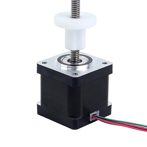 Nema 14 Apilamiento externo 34mm 0,57A Cable 2,4384mm(0,096") Longitud 150mm - 14E13S0574JE4-150RS | StepperOnline Nema 14 Apilamiento externo 34mm 0,57A Cable 2,4384mm(0,096") Longitud 150mm - 14E13S0574JE4-150RS | StepperOnline