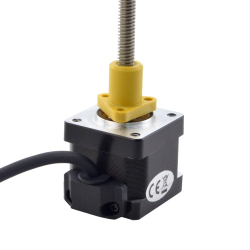 Motor lineal Acme externo NEMA 14 1.5A 34mm Cable de tornillo de pila 2.54mm(0.1)