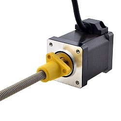 Motor lineal Acme externo NEMA 14 1.5A 47mm Cable de tornillo de pila 2.54mm(0.1")